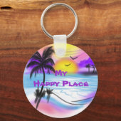 Porte-clés My Happy Place (Recto)