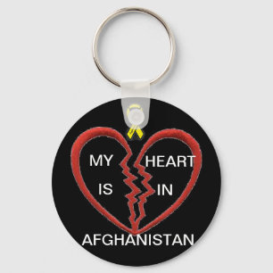 Porte-clés My heart is in Afghanistan