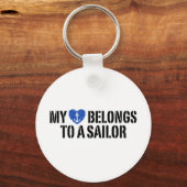 Porte-clés My Heart Sailor (Recto)