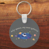 Porte-clés My Space, My Own Galaxy (Verso)