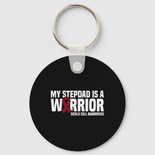 Porte-clés My Stepdad est un guerrier Sickle Cell Awareness