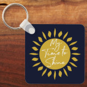 Porte-clés My Time To Shine, Sun Print Keychain (Recto)
