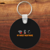 Porte-clés My Worst Funny For Gamers (Recto)