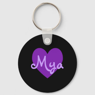 Porte-clés Mya en violet