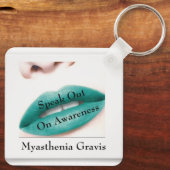 Porte-clés Myasthenia Gravis Porte - clé (Verso)