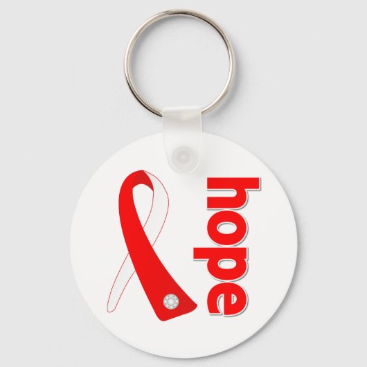 Porte-clés Myelodysplastique Syndromes Hope Ribbon (Recto)