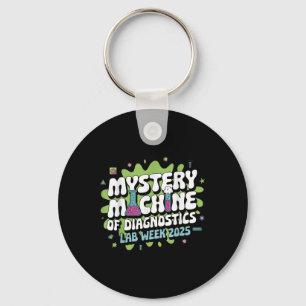 Porte-clés Mystery Machine Of Diagnostics Lab Week 2025 Drôle