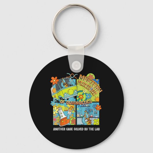 Porte-clés Mystery Machine Of Diagnostics Lab Week 2025 Med L (Recto)