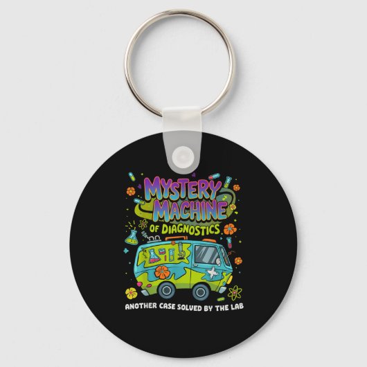 Porte-clés Mystery Machine Of Diagnostics Lab Week 2025 Med L (Recto)