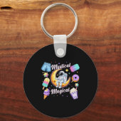 Porte-clés Mystical Magical Retro Aesthetic Space Men Women K (Recto)