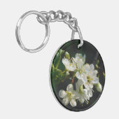 Porte-clés Mystique Dark Botanical Plum Blossom Keyring (Devant gauche)