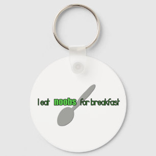 Porte-clés N00bs pour le porte - clé de petit déjeuner