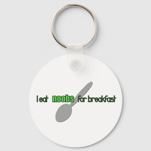 Porte-clés N00bs pour Porte - clé petit-déjeuner (Recto)