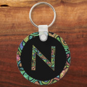 Porte-clés N Monogramme (Recto)