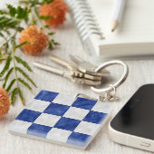 Porte-clés N Novembre Aquarelle Signal Nautique (Devant Droit)