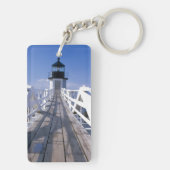 Porte-clés NA, USA, Maine, Port Clyde.  Point Marshall 2 (Dos)