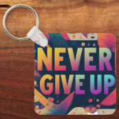 Porte-clés N'abandonne jamais (Recto)