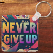 Porte-clés N'abandonne jamais (Verso)