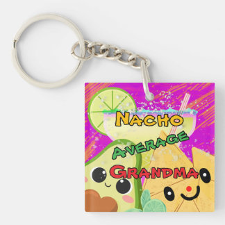 Porte-clés Nacho Average Grandma Funny