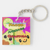 Porte-clés Nacho Average Grandma Funny (Dos)