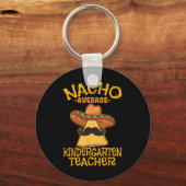 Porte-clés Nacho Enseignant de maternelle moyenne Cinco (Recto)