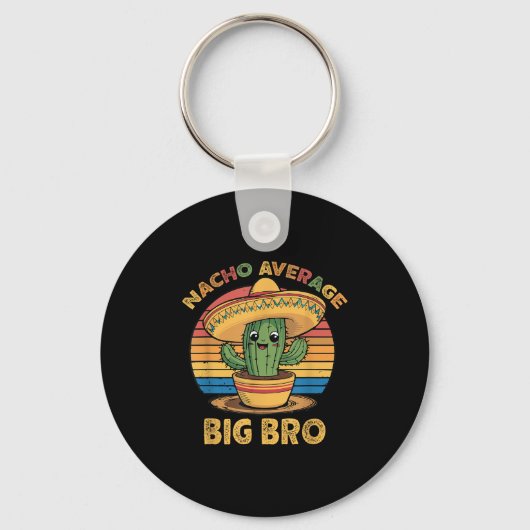 Porte-clés Nacho Moyen Big Bro Correspondant Mexicain Cinco D (Recto)