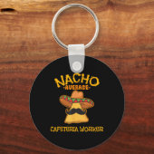 Porte-clés Nacho Moyenne Cafétéria Travailleur Cinco De Mayo  (Recto)