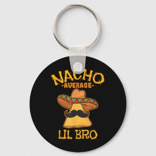 Porte-clés Nacho Moyenne Lil Bro Cinco De Mayo Brothe Mexicai