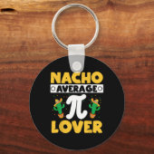 Porte-clés Nacho Moyenne Pi Lover Math Enseignant Mathématici (Recto)