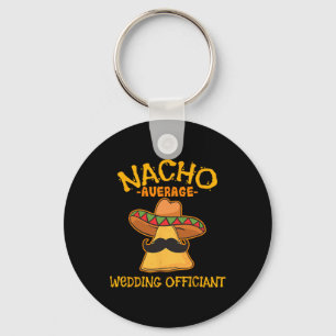 Porte-clés Nacho Officier Mariage Moyen Mexicain Cinco De M
