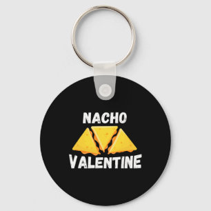 Porte-clés Nacho Valentine Fun Mexicaine Food Love Valentine'