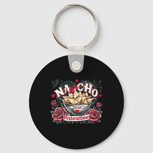Porte-clés Nacho Valentine - Nacho Nacho Funny Valenti (Recto)