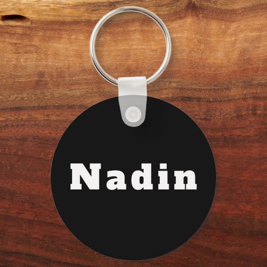 Porte-clés Nadin (Recto)
