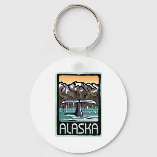 Porte-clés nage et apos; en Alaska (Recto)