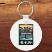 Porte-clés nage et apos; en Alaska (Recto)