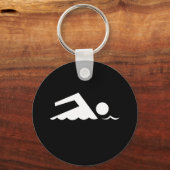 Porte-clés Nager (Recto)