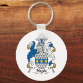 Porte-clés Nagle Family Crest (Recto)