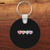 Porte-clés Nail Tech Valentine's Day Heart Manicurist Cosmeto (Recto)