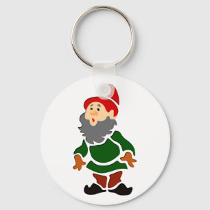 Porte-clés nain de jardin Wichtel garden gnome