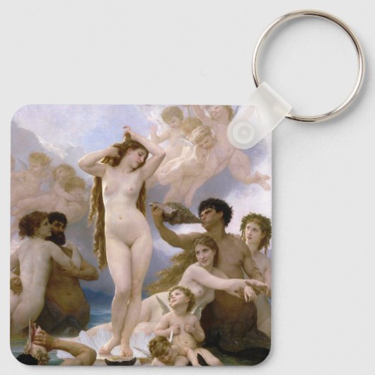 Porte-clés Naissance de Vénus par William-Adolphe Bouguereau (Dos)