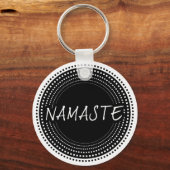 Porte-clés Namaste (Recto)
