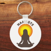 Porte-clés Namaste (Recto)