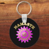 Porte-clés Namaste (Recto)