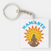 Porte-clés Namaste (Devant)