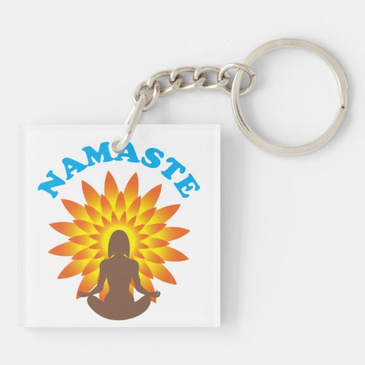 Porte-clés Namaste (Dos)