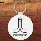 Porte-clés Namaste (Recto)