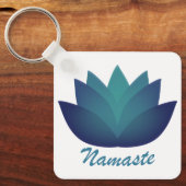 Porte-clés Namaste Fleur de Lotus (Recto)