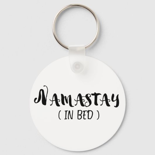 Porte-clés Namaste in Bed (Recto)