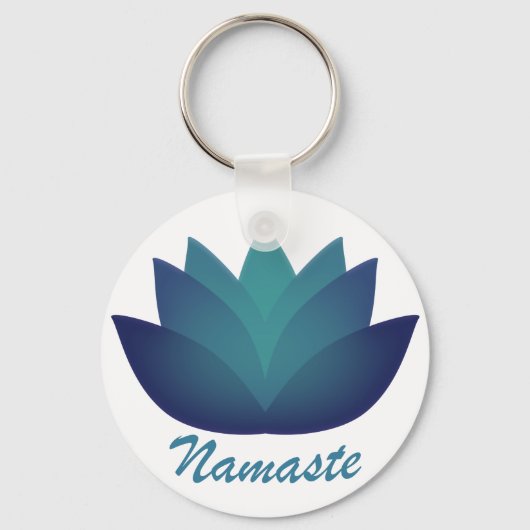 Porte-clés Namaste Lotus Flower (Recto)