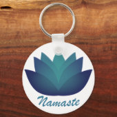 Porte-clés Namaste Lotus Flower (Recto)